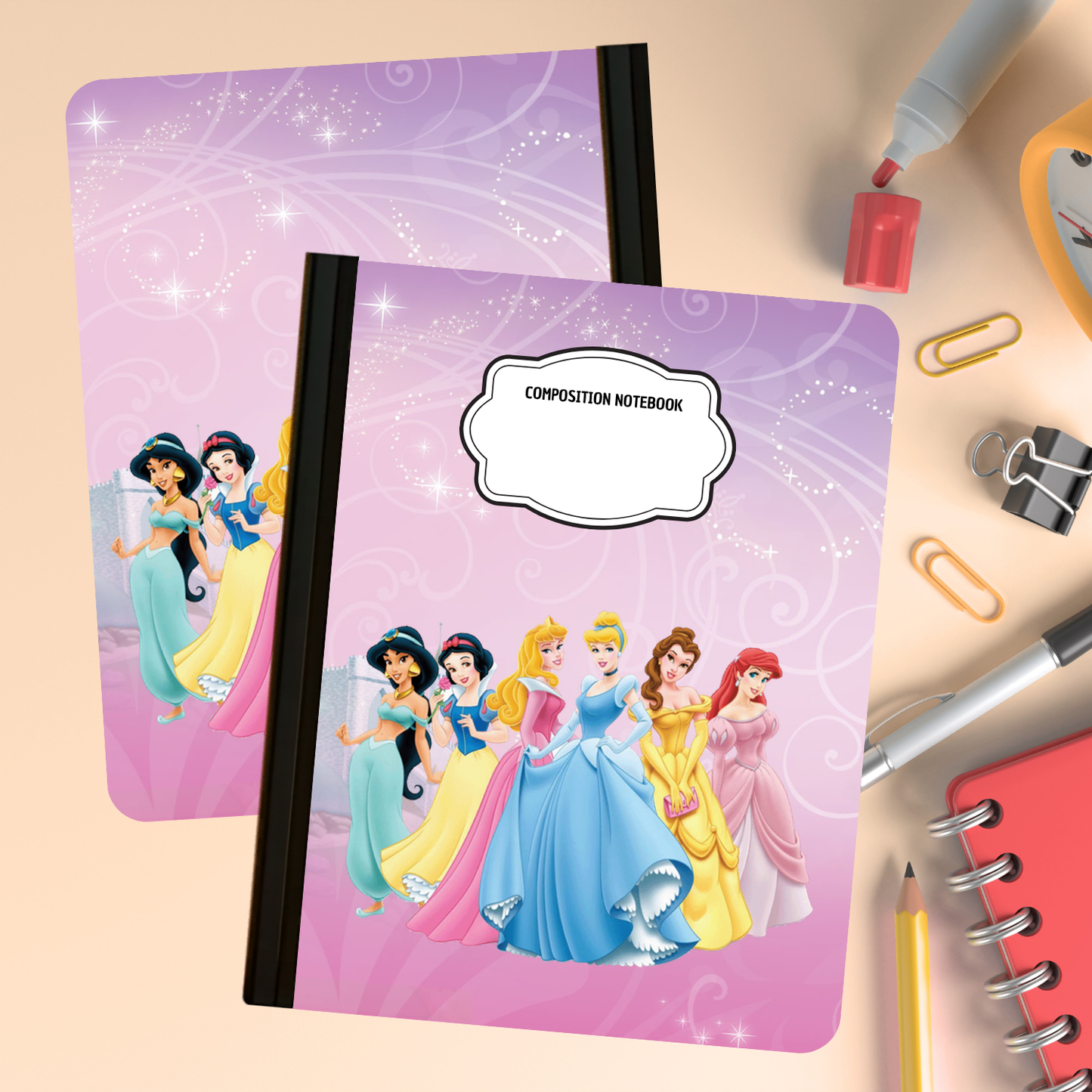Composition Notebook - Princesses