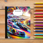 Composition Notebook - Racing