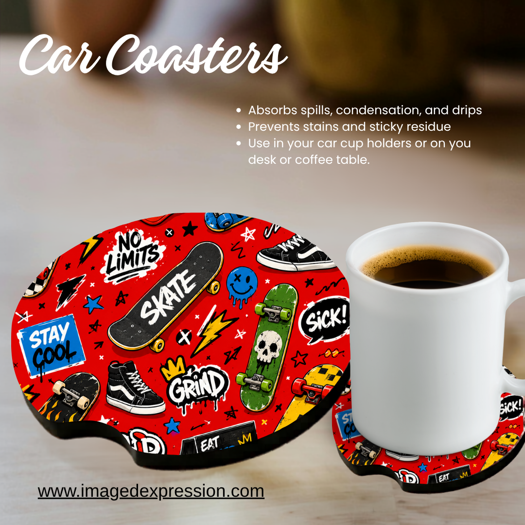 Car Coaster - Rad