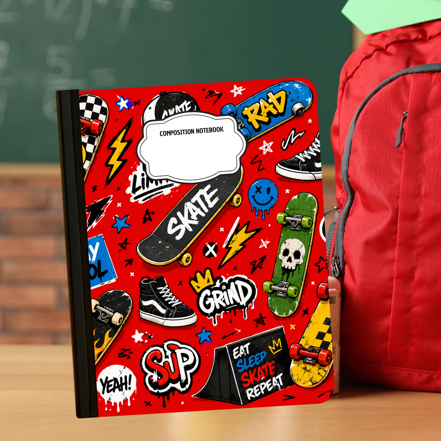 Composition Notebook - Rad