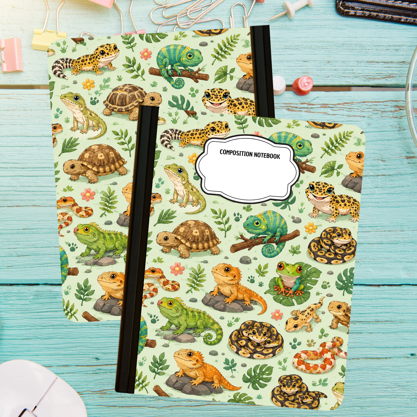 Composition Notebook - Reptiles