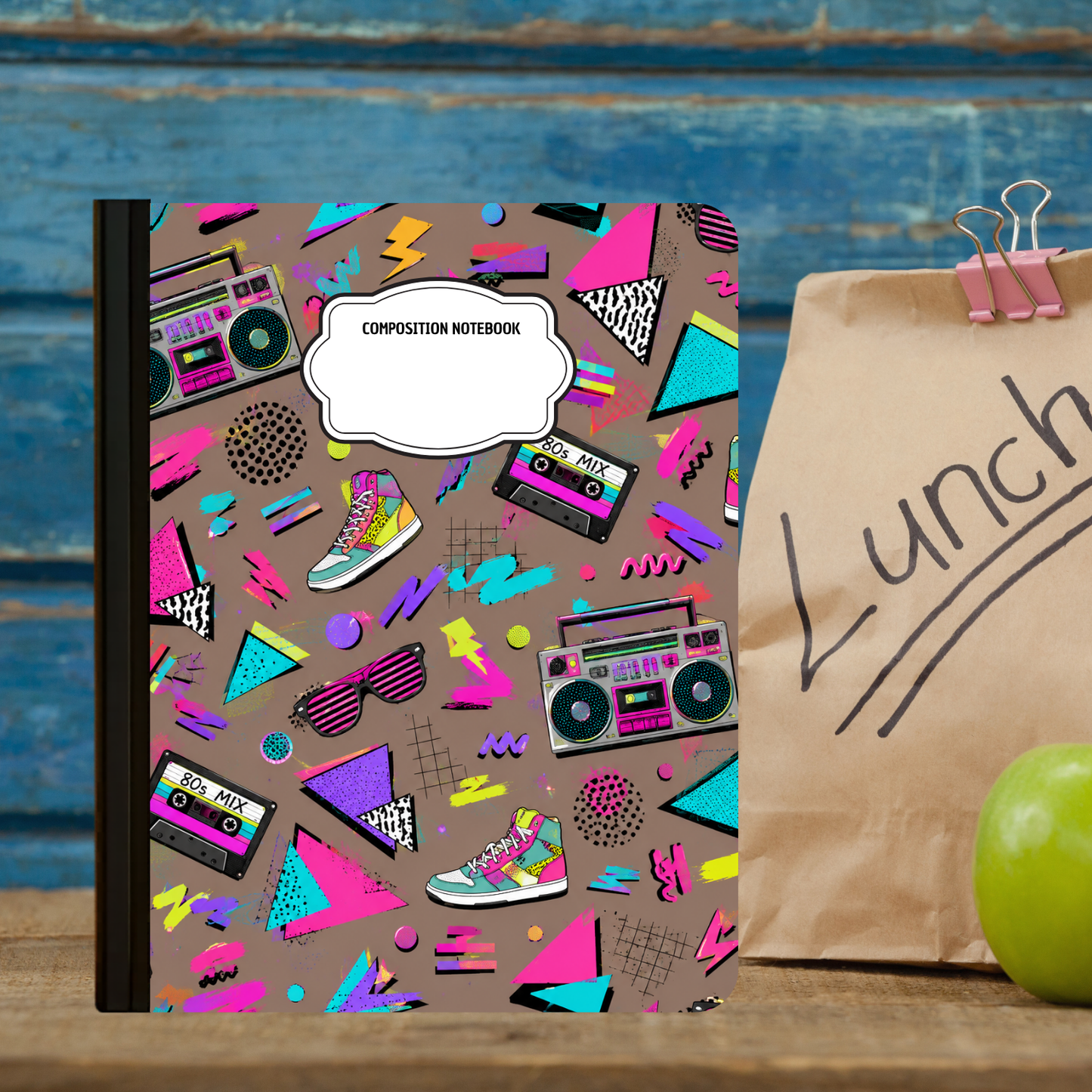 Composition Notebook - Retro