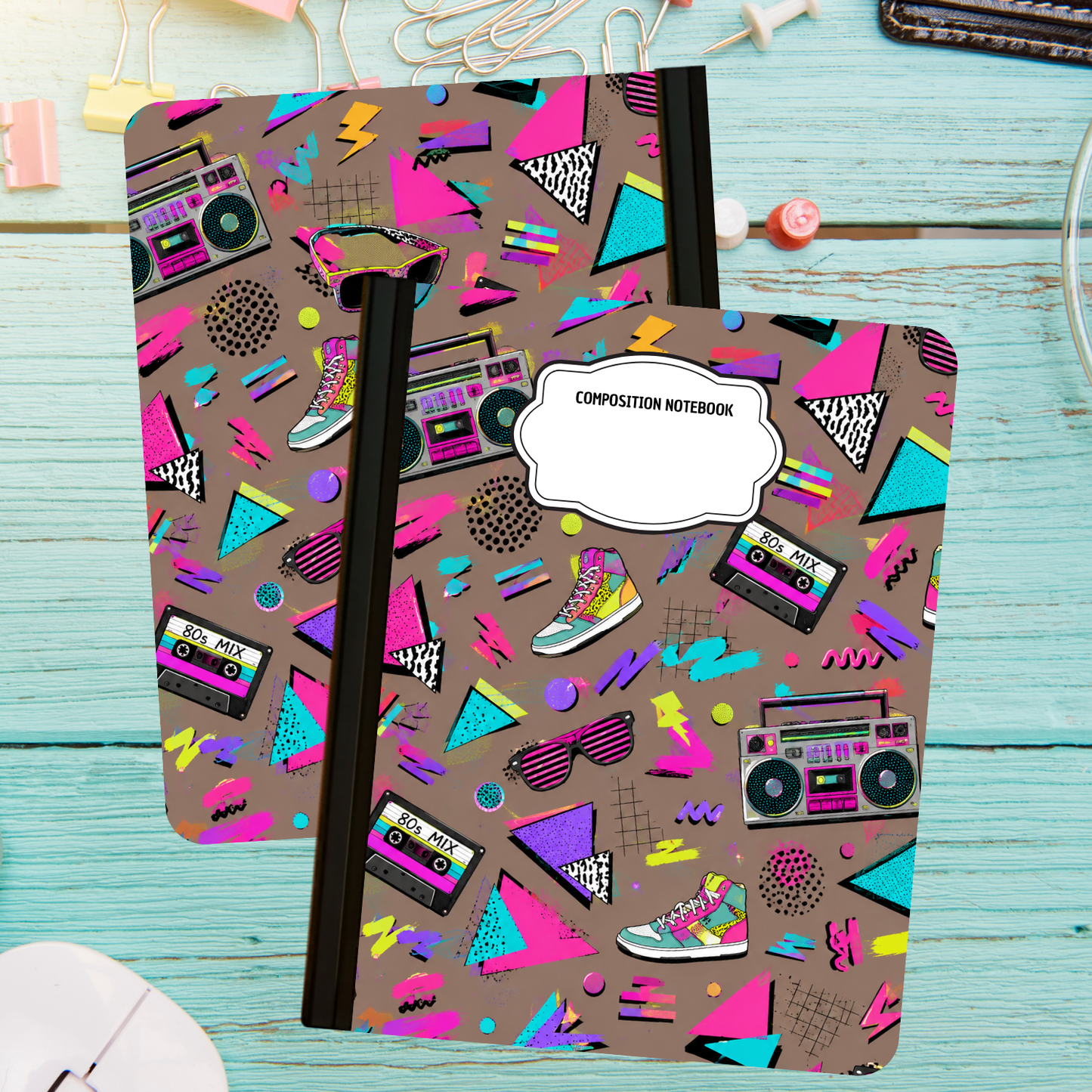 Composition Notebook - Retro