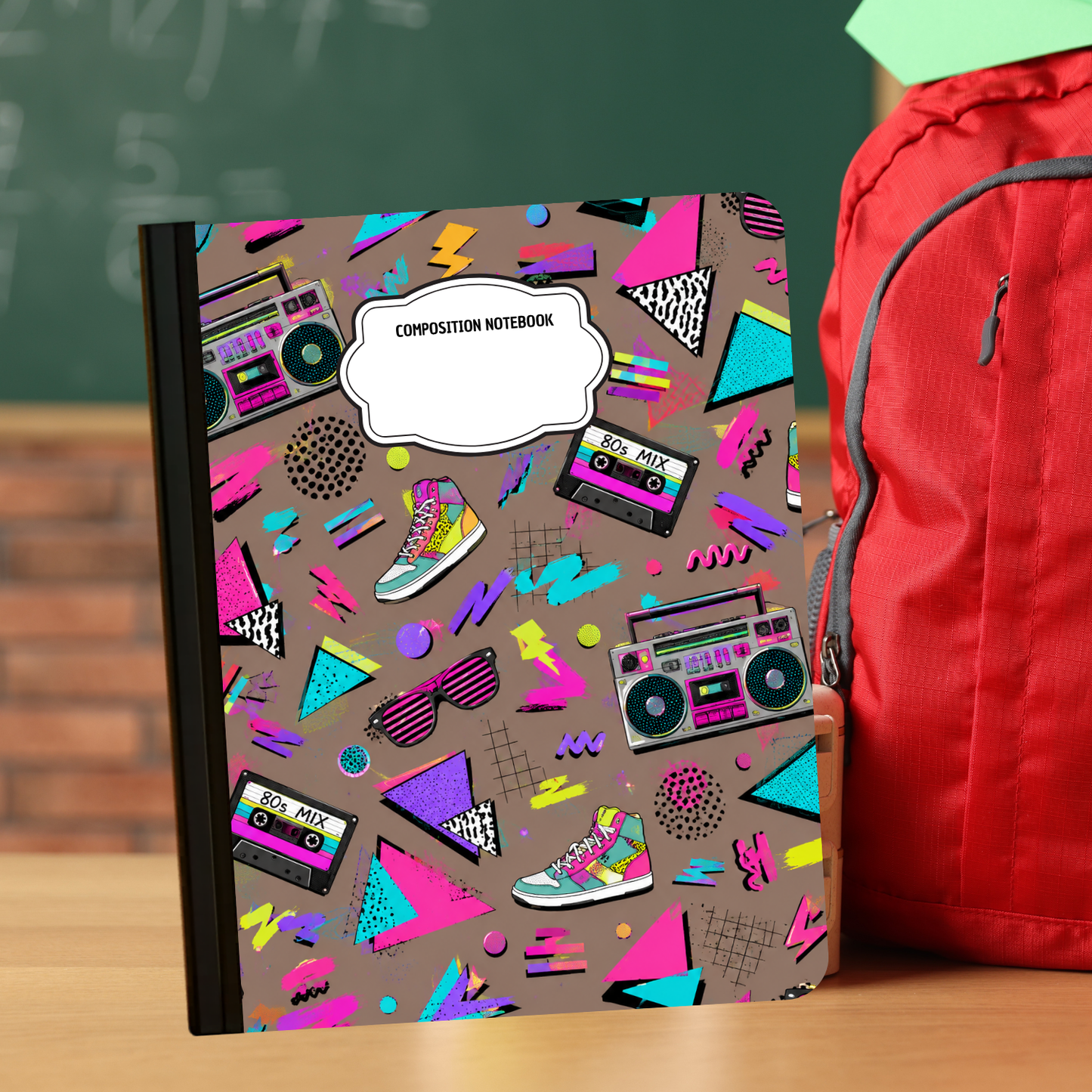 Composition Notebook - Retro