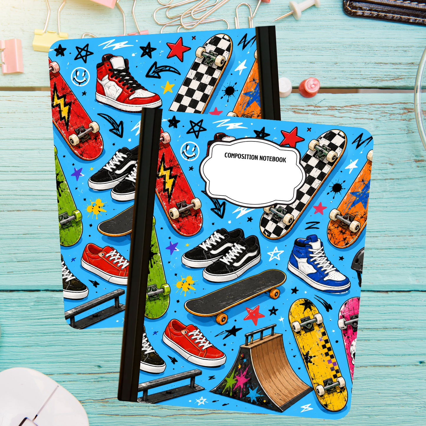Composition Notebook - Skater