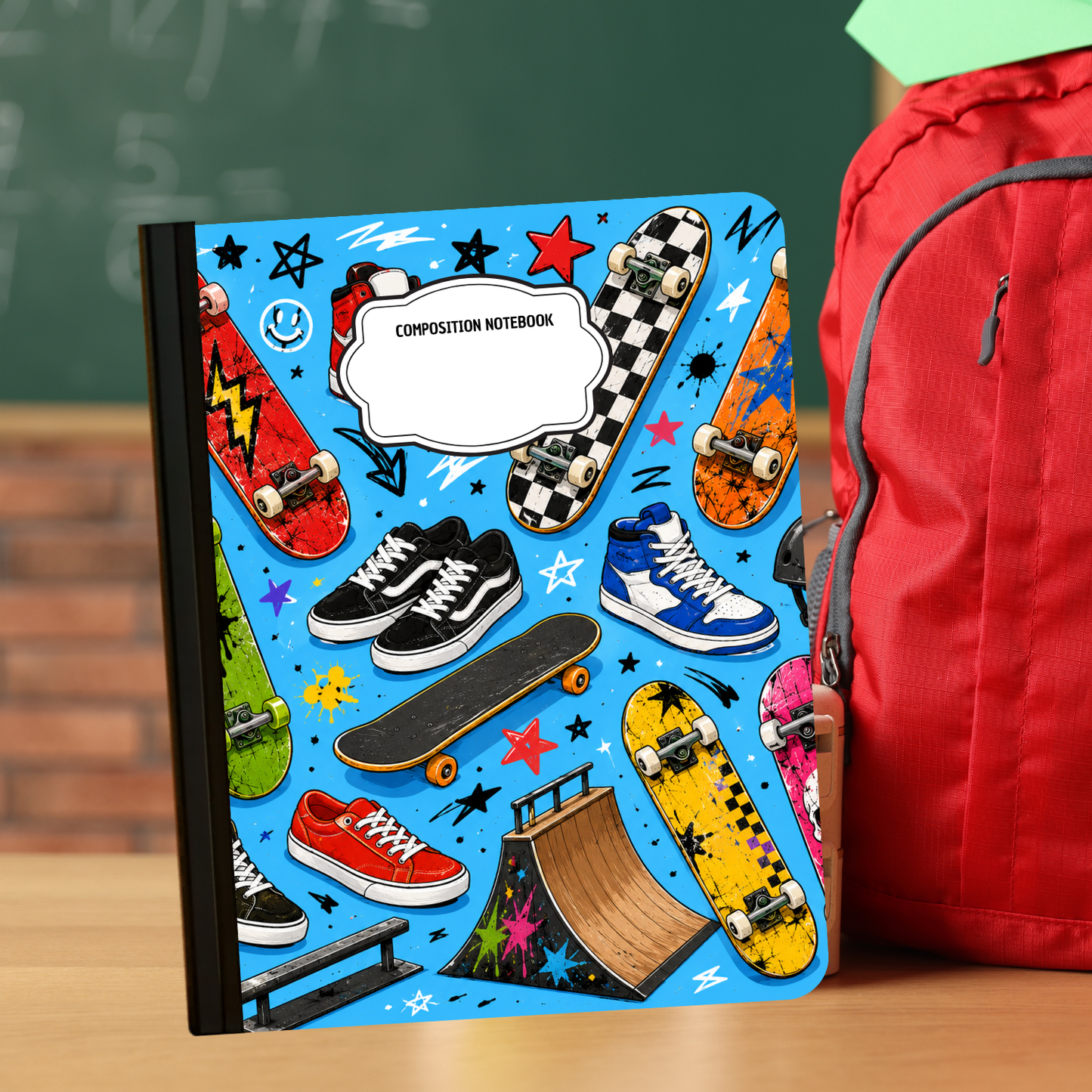 Composition Notebook - Skater