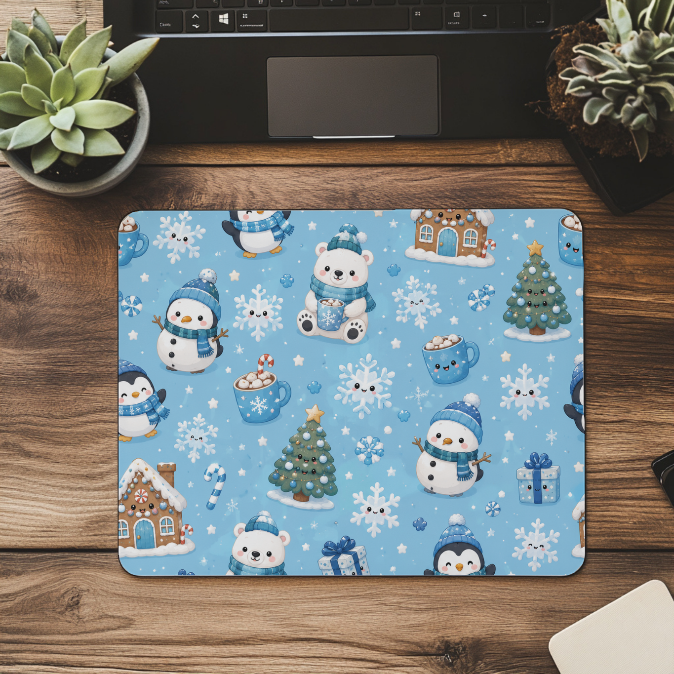 Mouse Pad - Snowflake