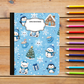 Composition Notebook - Snowflake