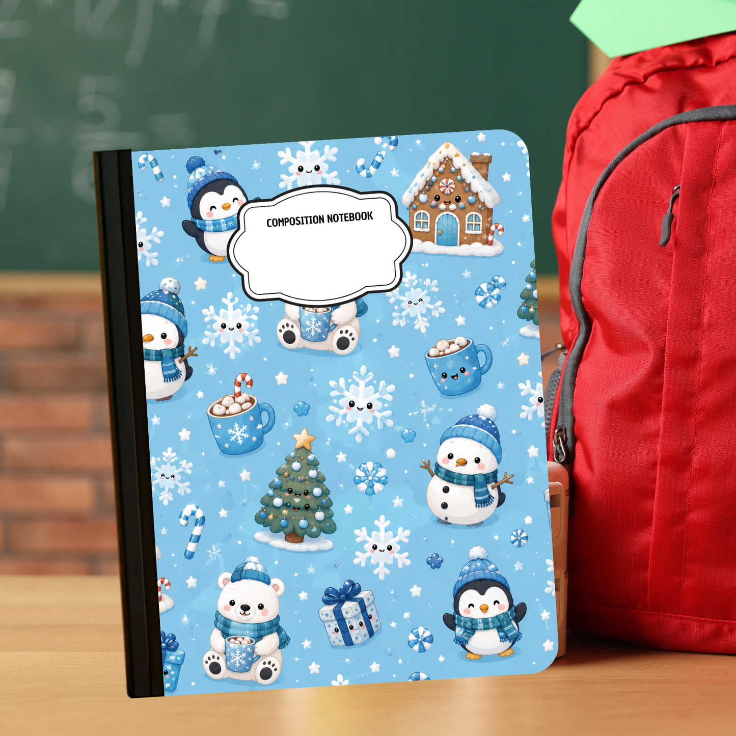 Composition Notebook - Snowflake