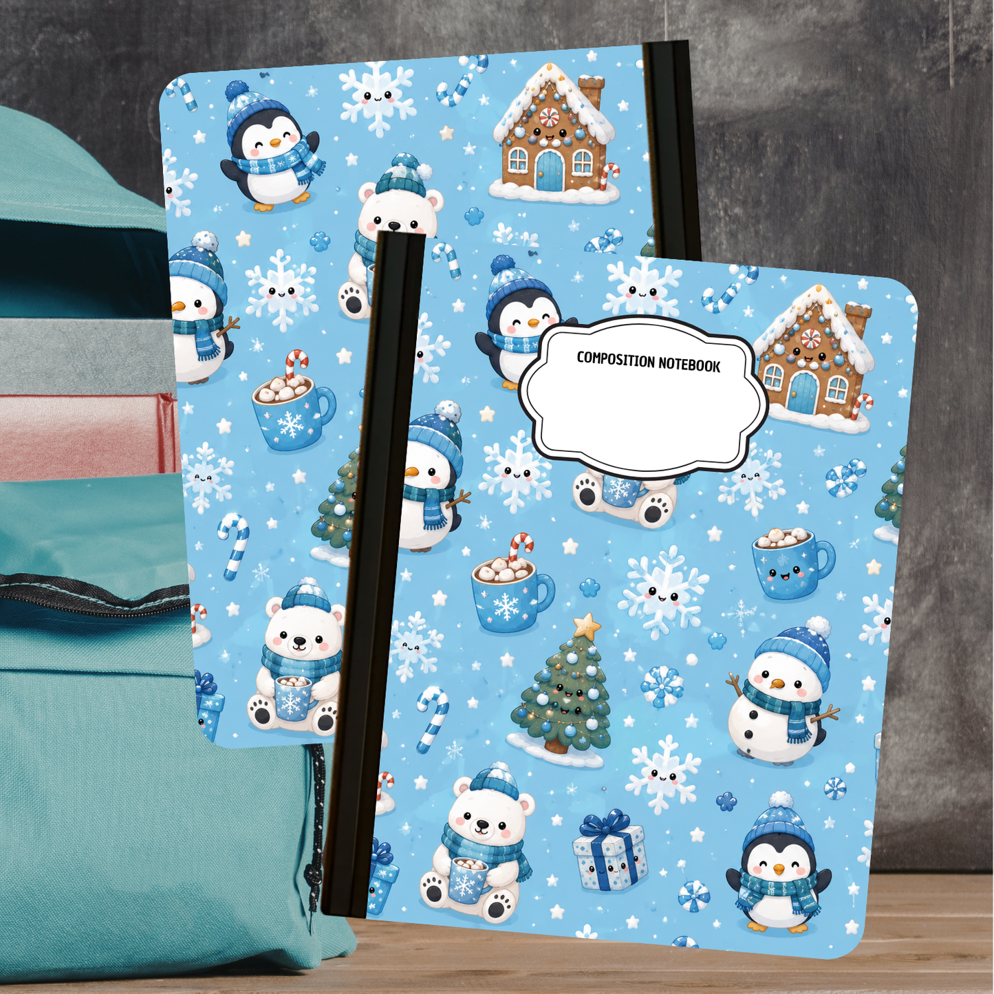 Composition Notebook - Snowflake