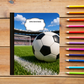 Composition Notebook - Soccer Field