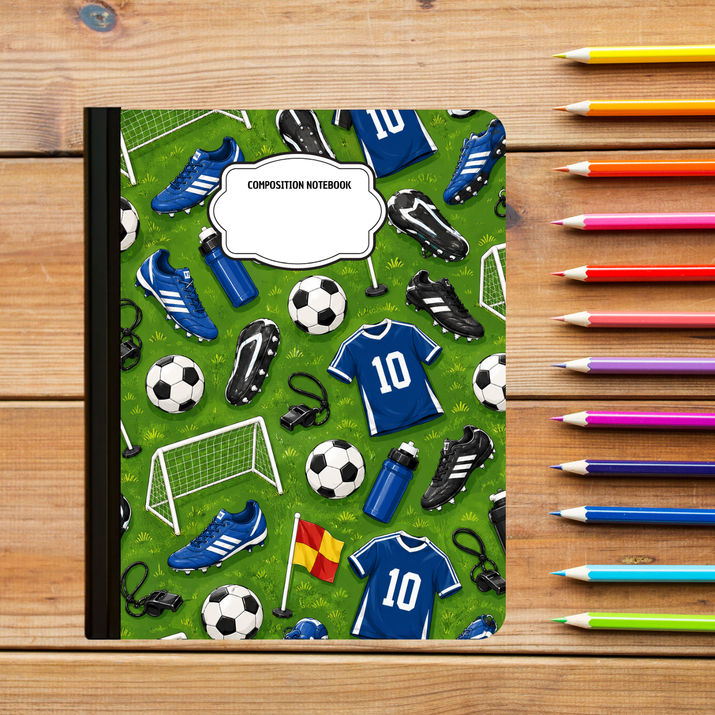 Composition Notebook - Soccer