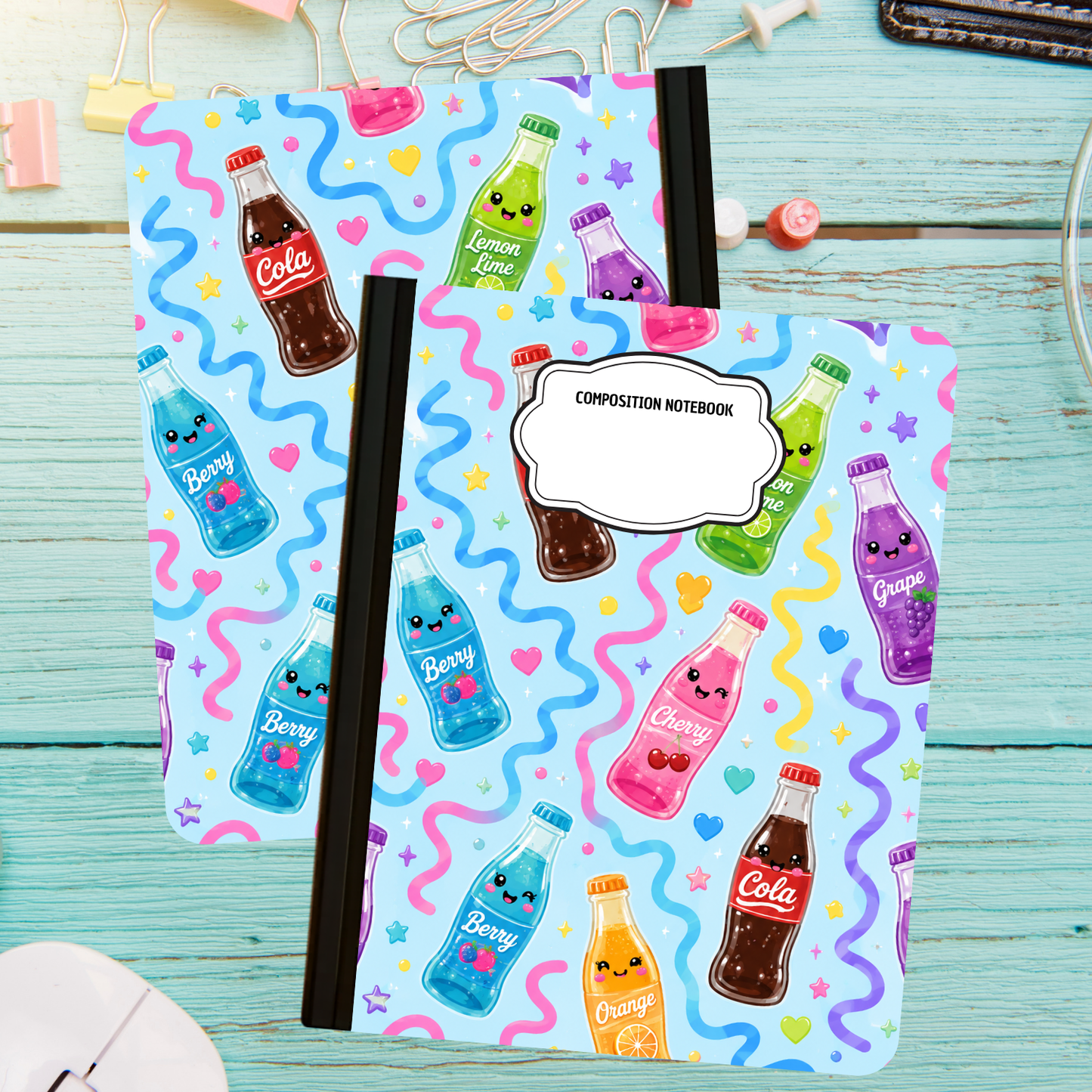 Composition Notebook - Soda