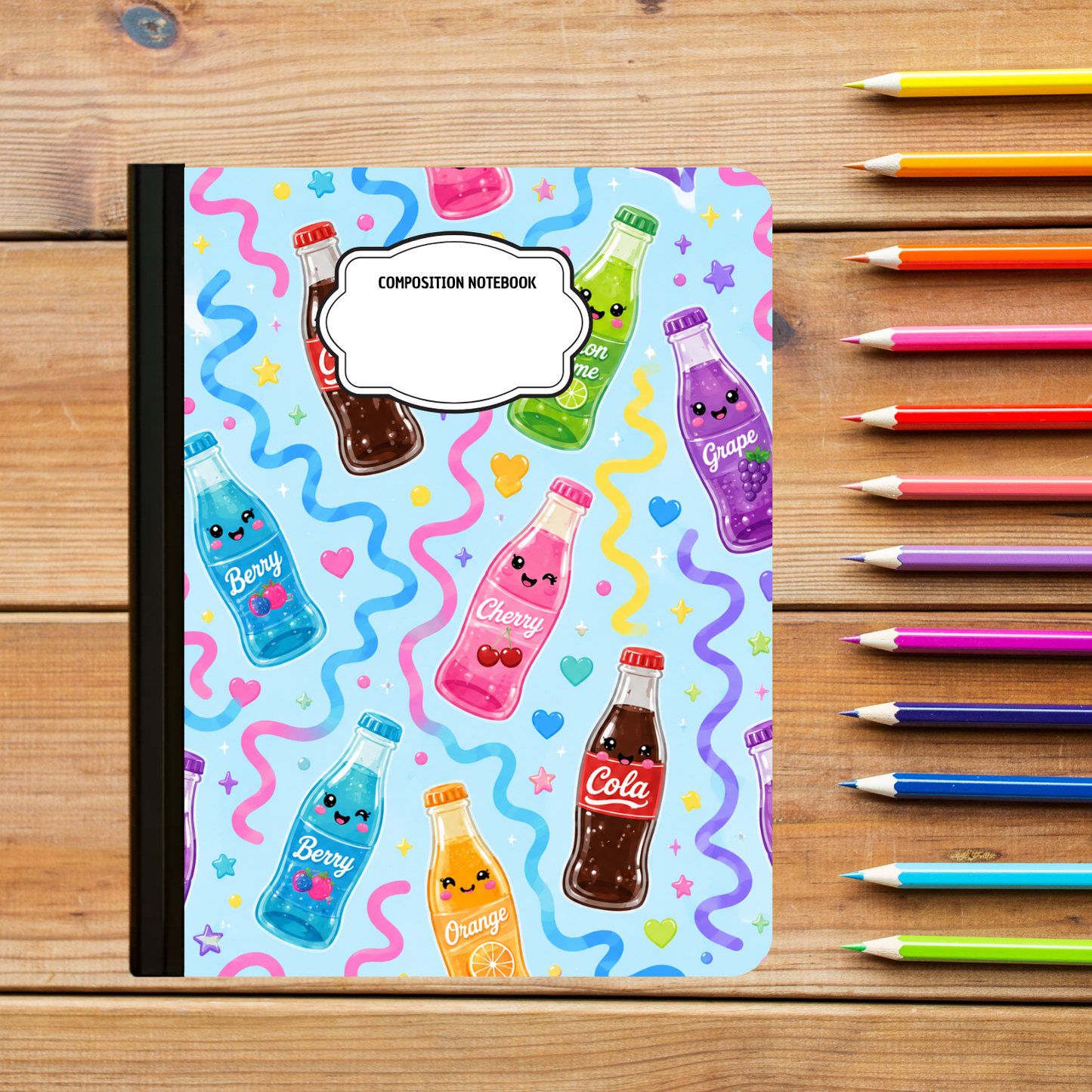 Composition Notebook - Soda