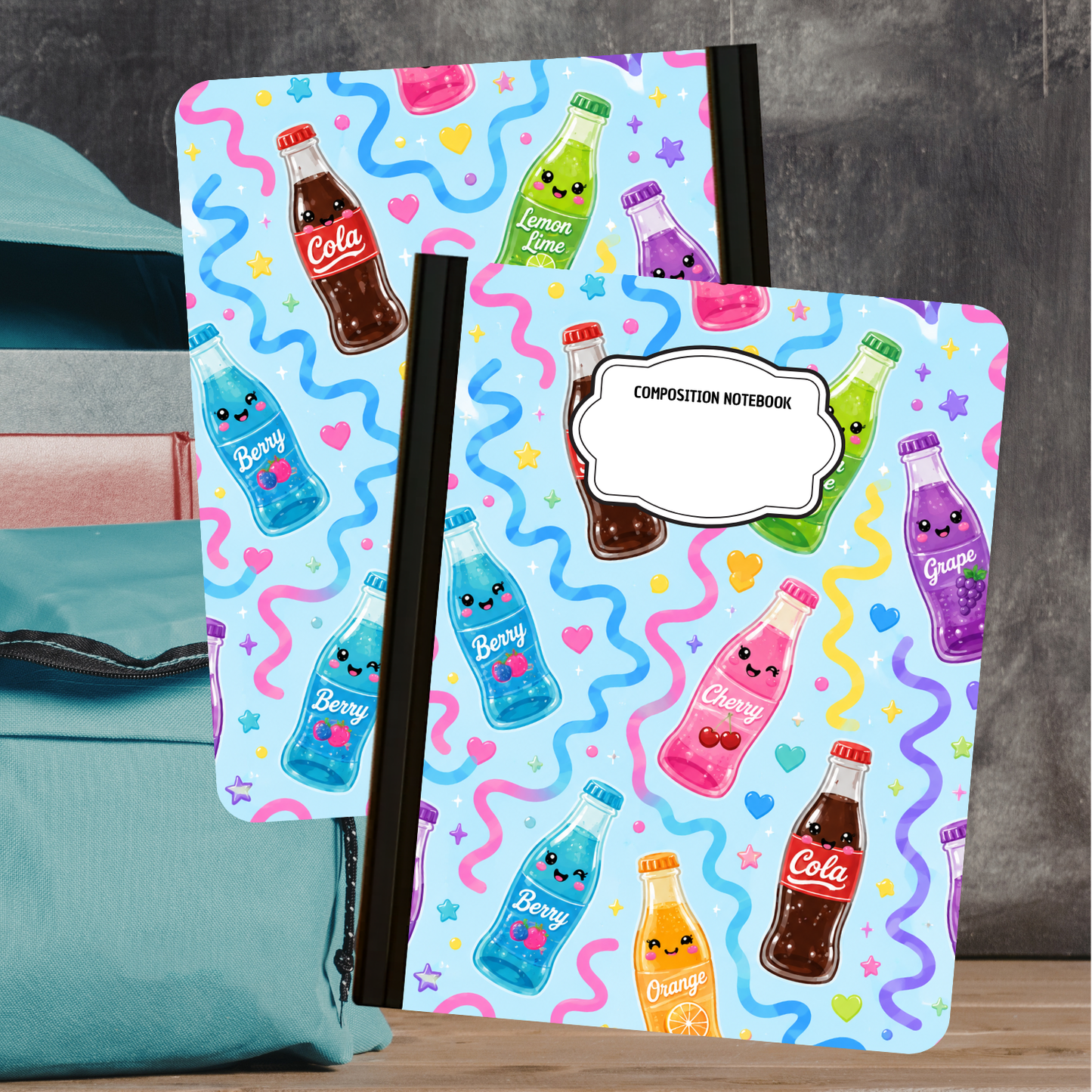 Composition Notebook - Soda