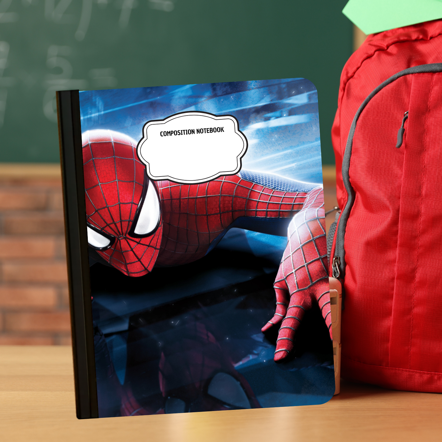 Composition Notebook - Webbed Superhero