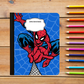 Composition Notebook - Comics Webbed Superhero