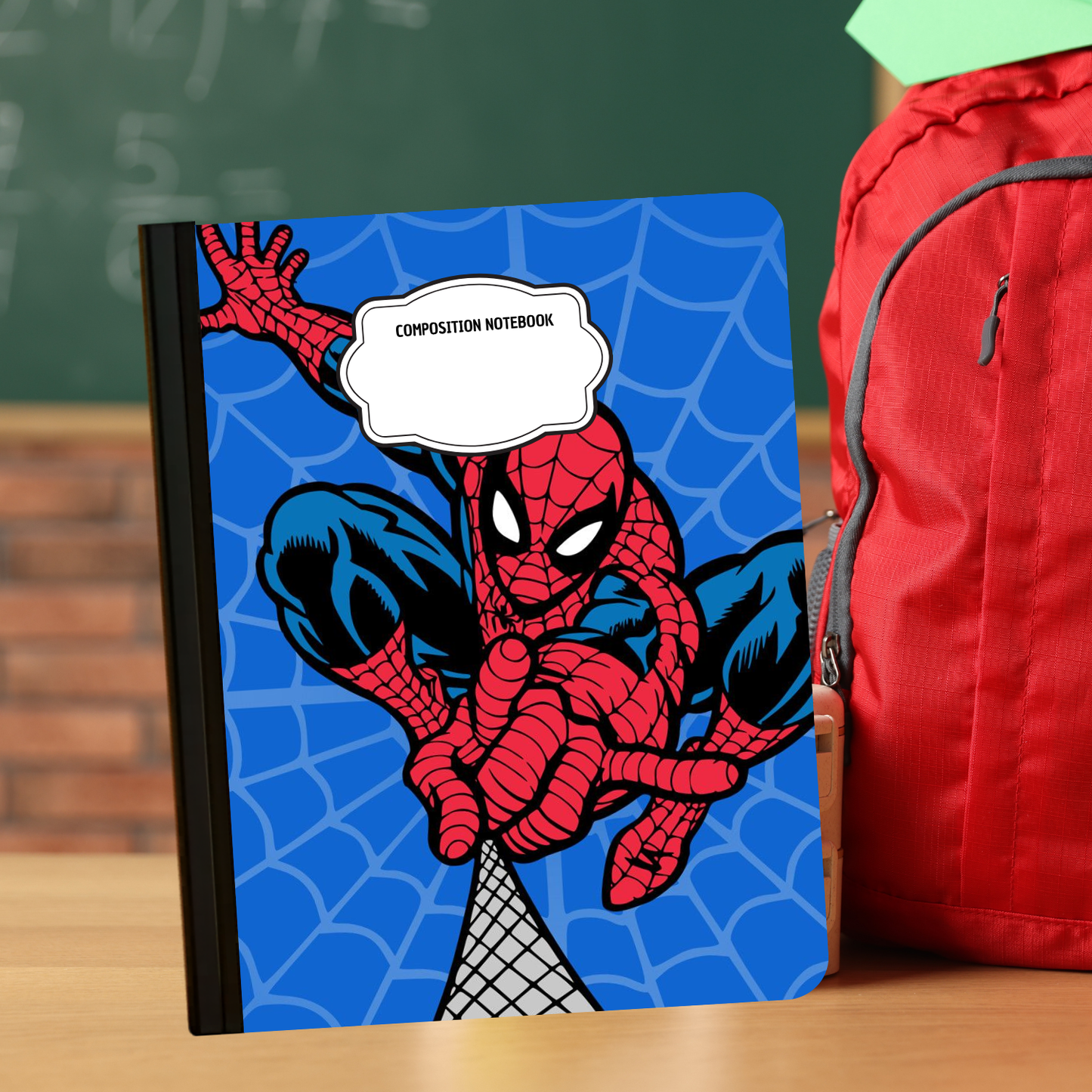 Composition Notebook - Comics Webbed Superhero