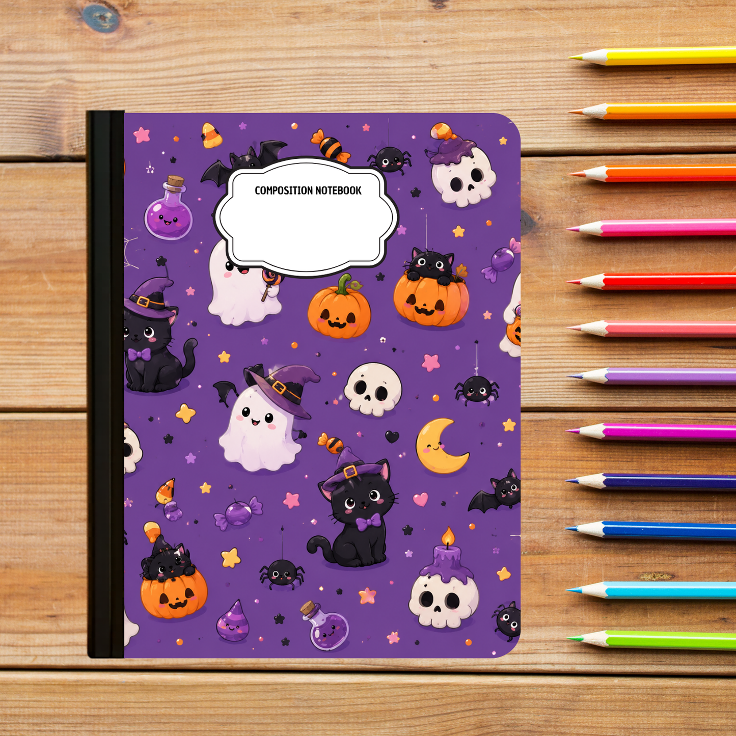 Composition Notebook - Spooky