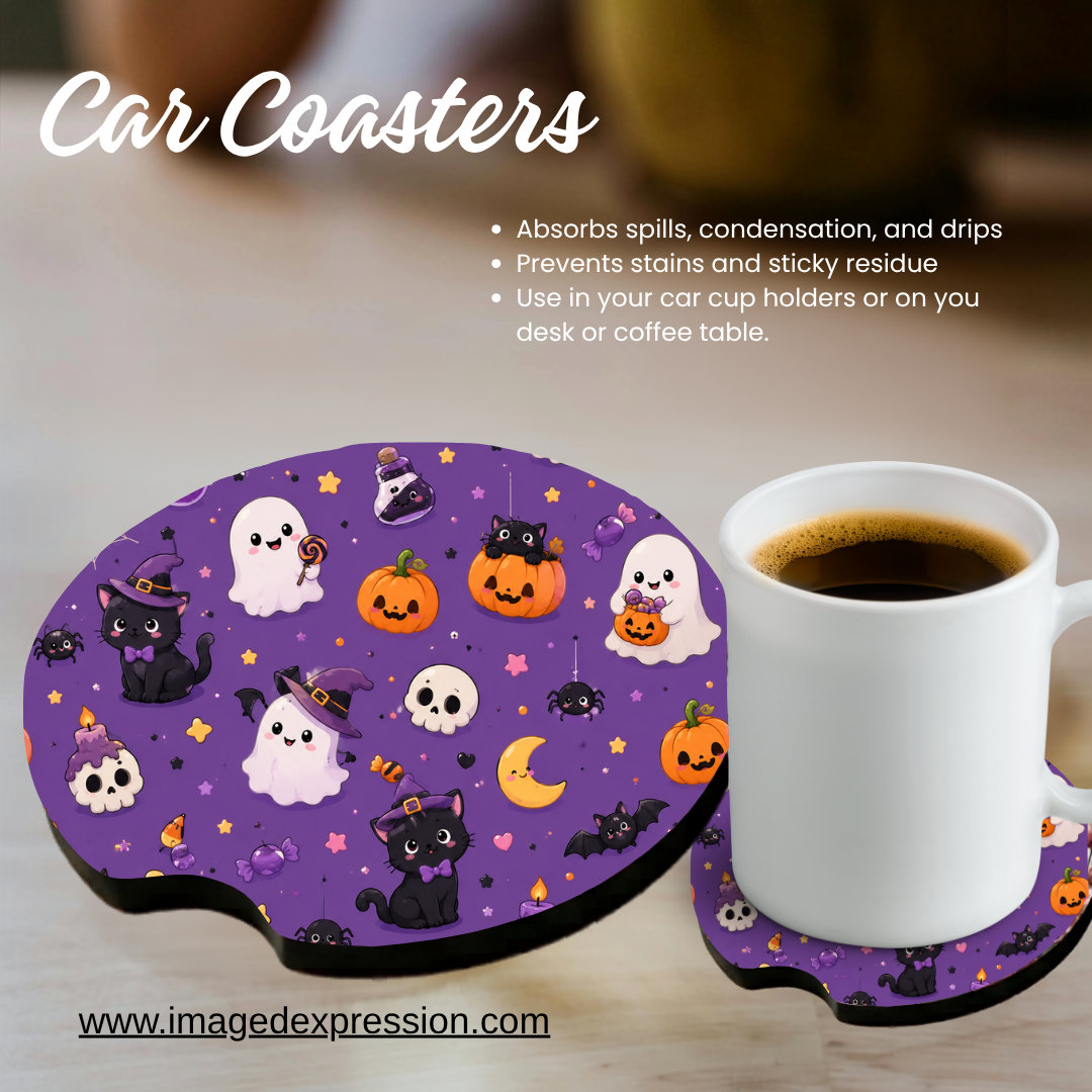 Car Coaster - Spooky