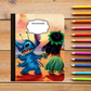 Composition Notebook - Hawaiian Alien Hula