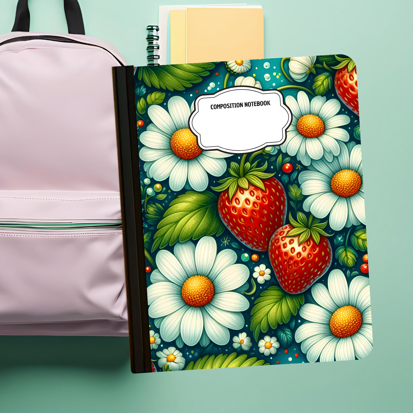 Composition Notebook - Strawberry Fields