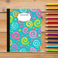 Composition Notebook - Swirls