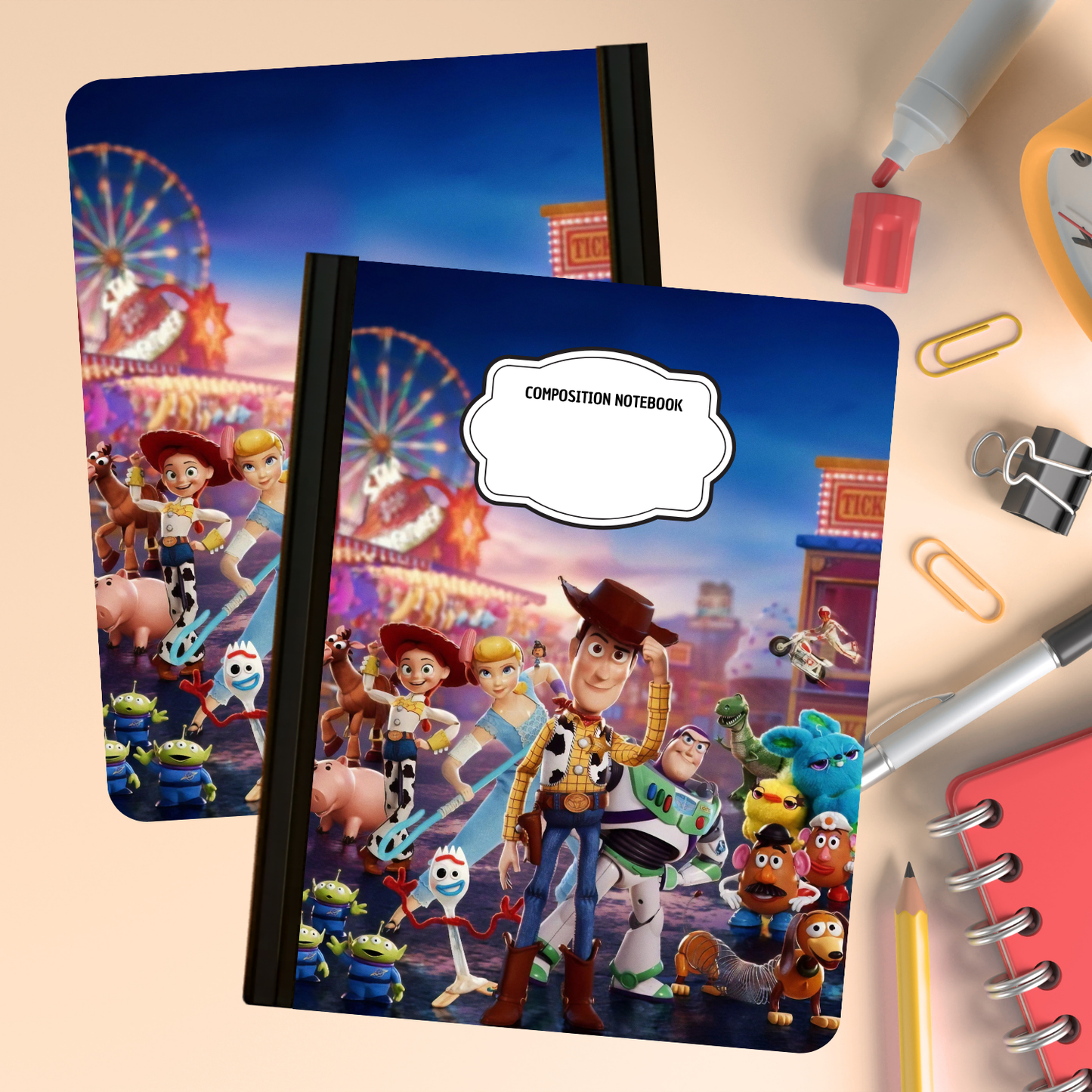 Composition Notebook - Playroom Friends