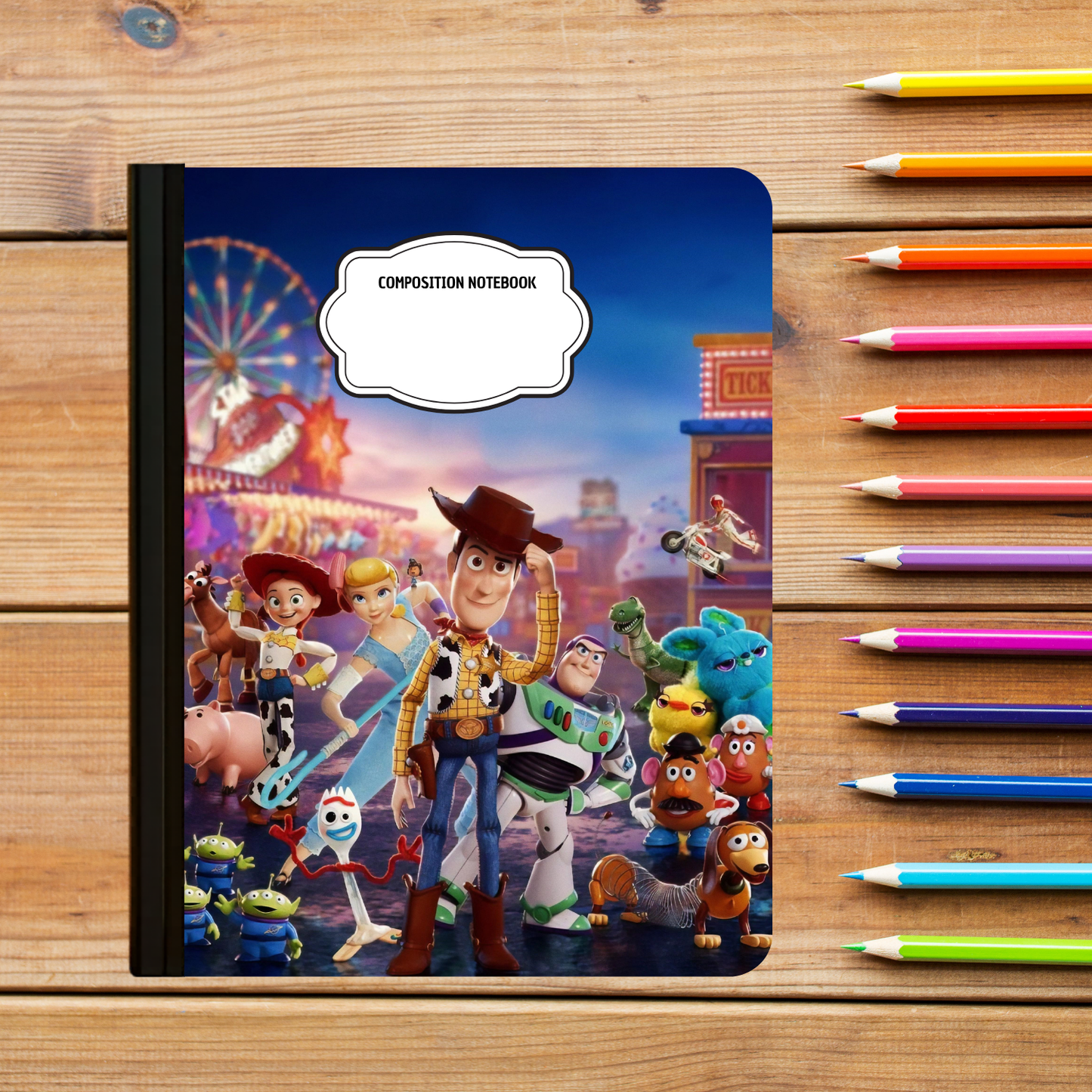 Composition Notebook - Playroom Friends