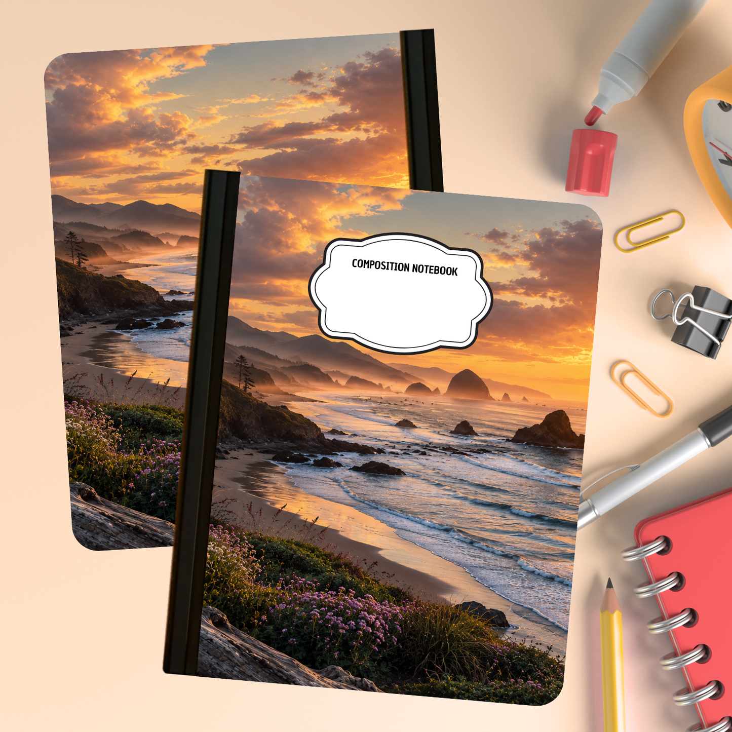 Composition Notebook - West Coast