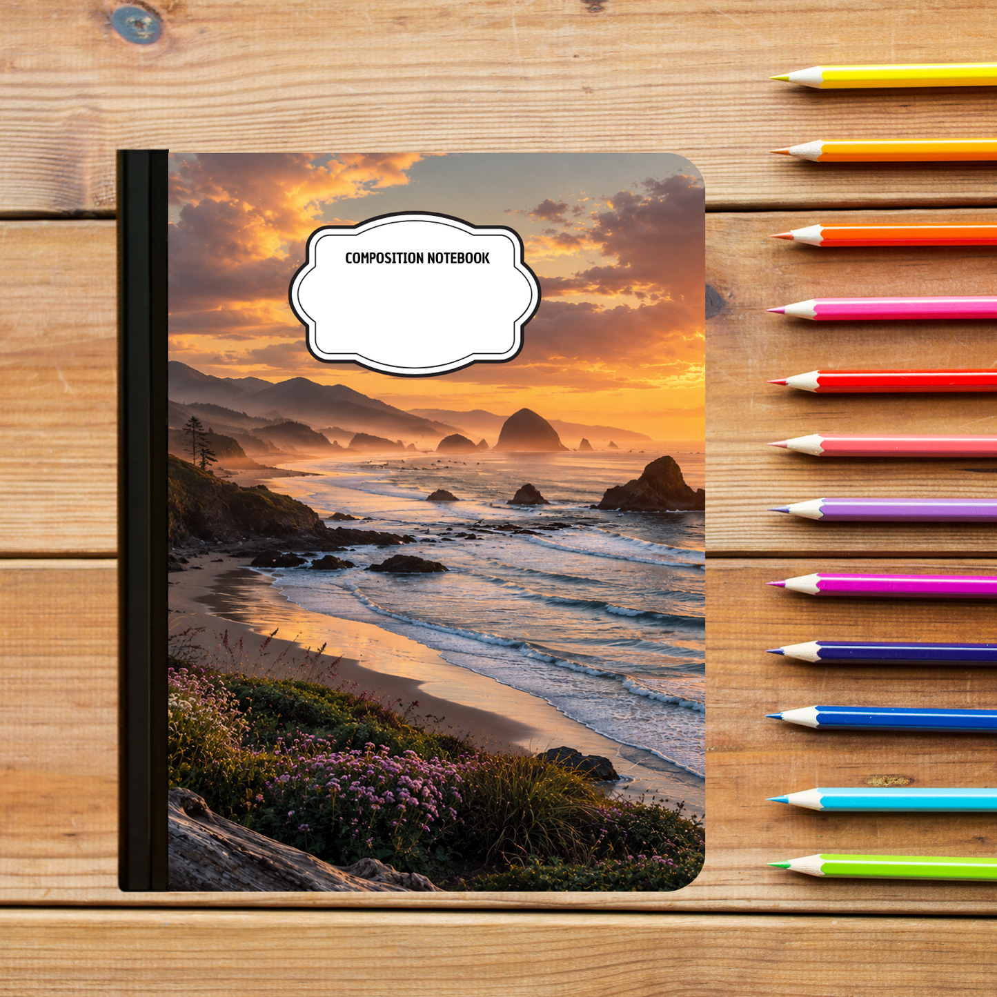 Composition Notebook - West Coast