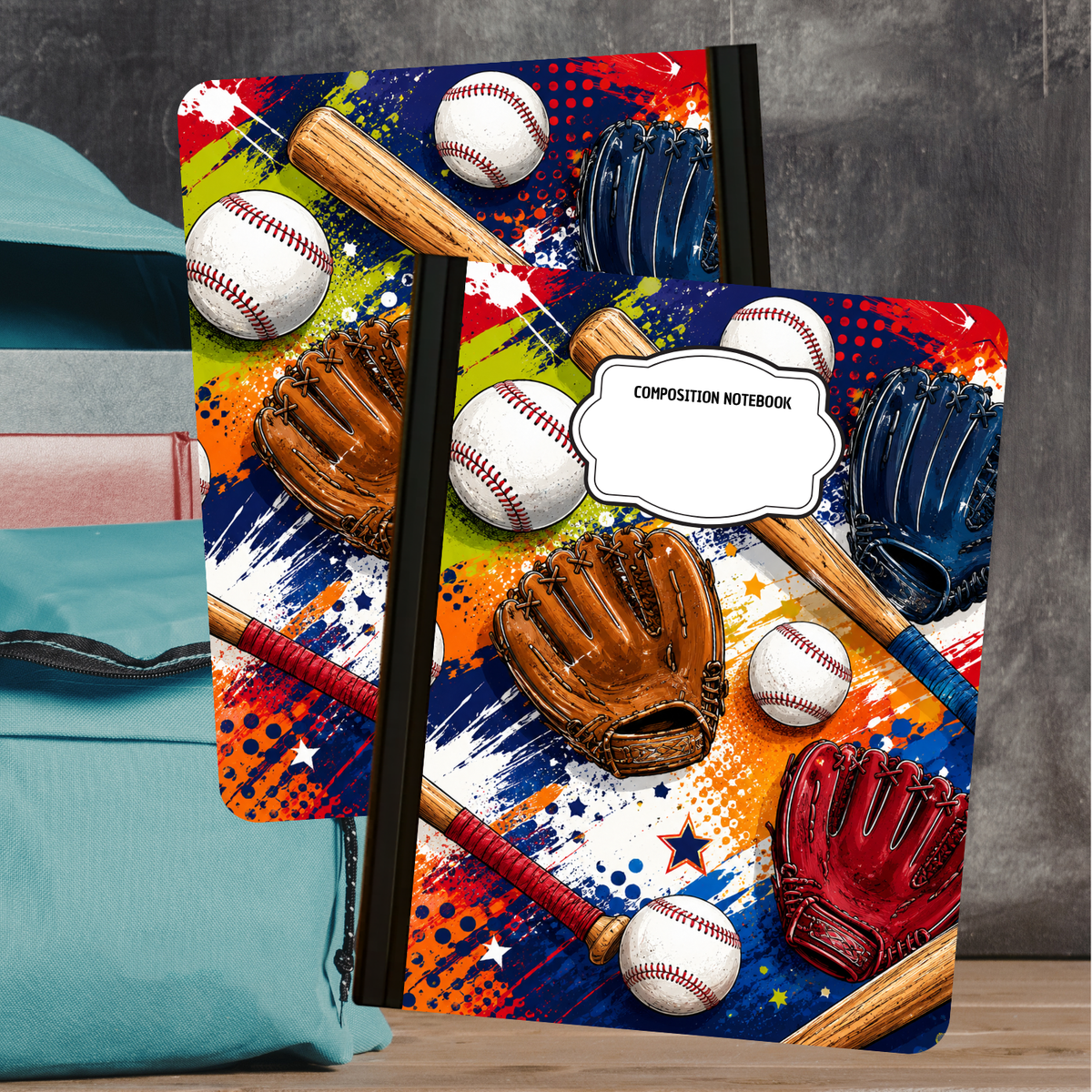 Composition Notebook - Baseball