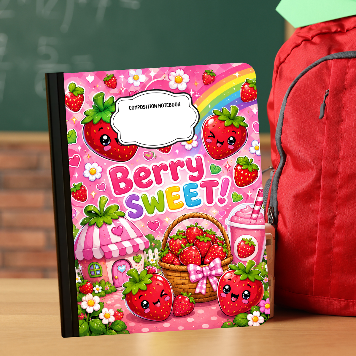 Composition Notebook - Berry Sweet