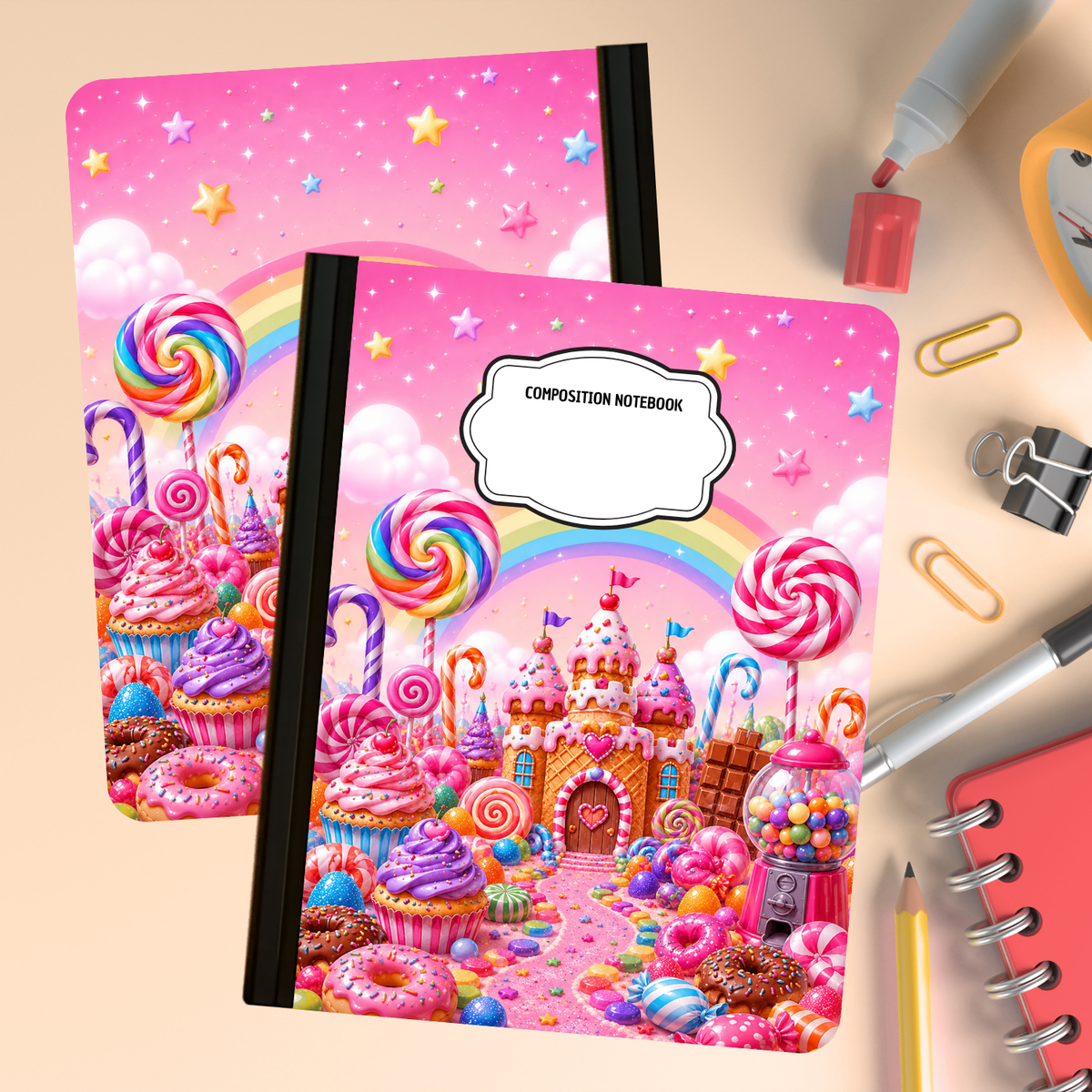 Composition Notebook - Candy Kingdom