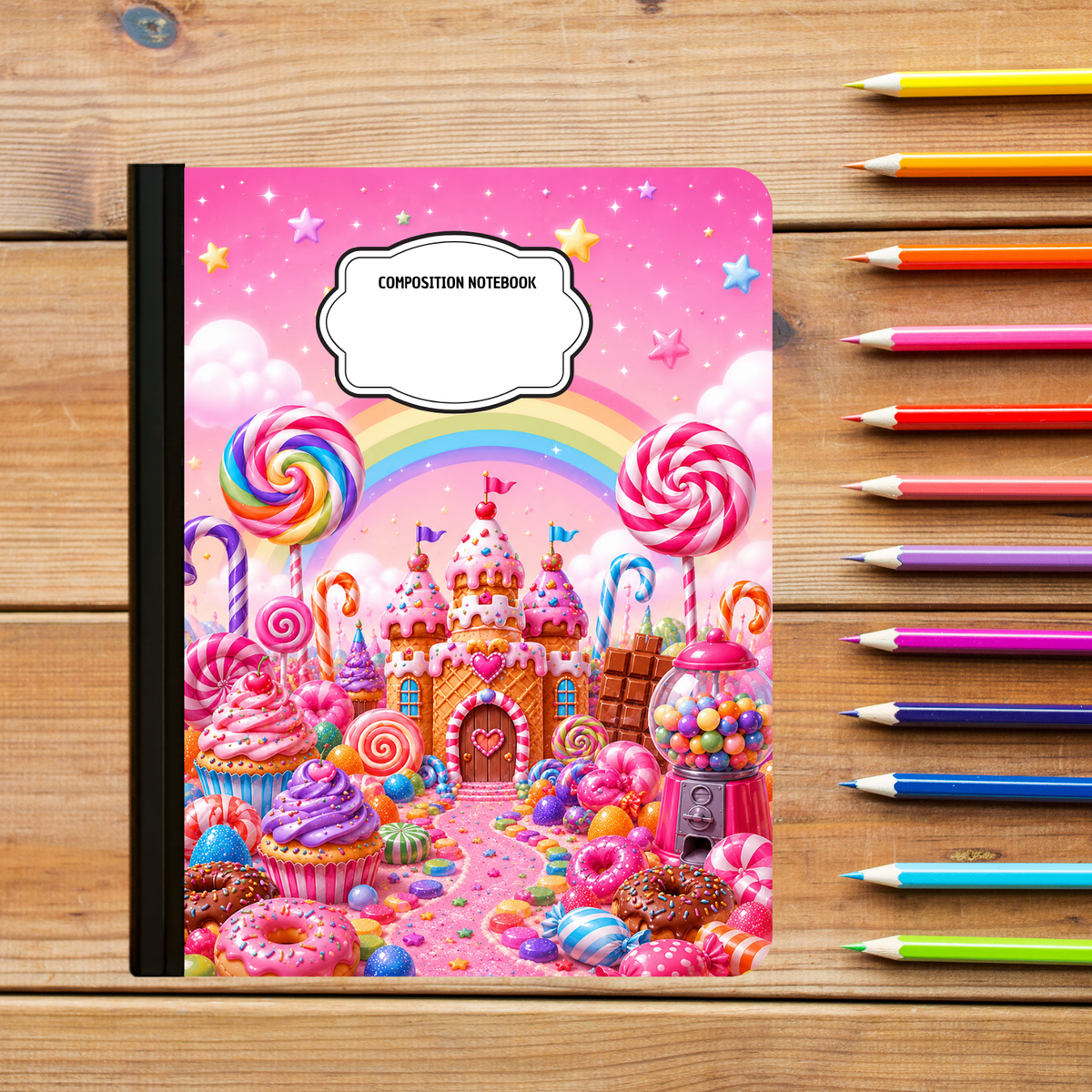 Composition Notebook - Candy Kingdom