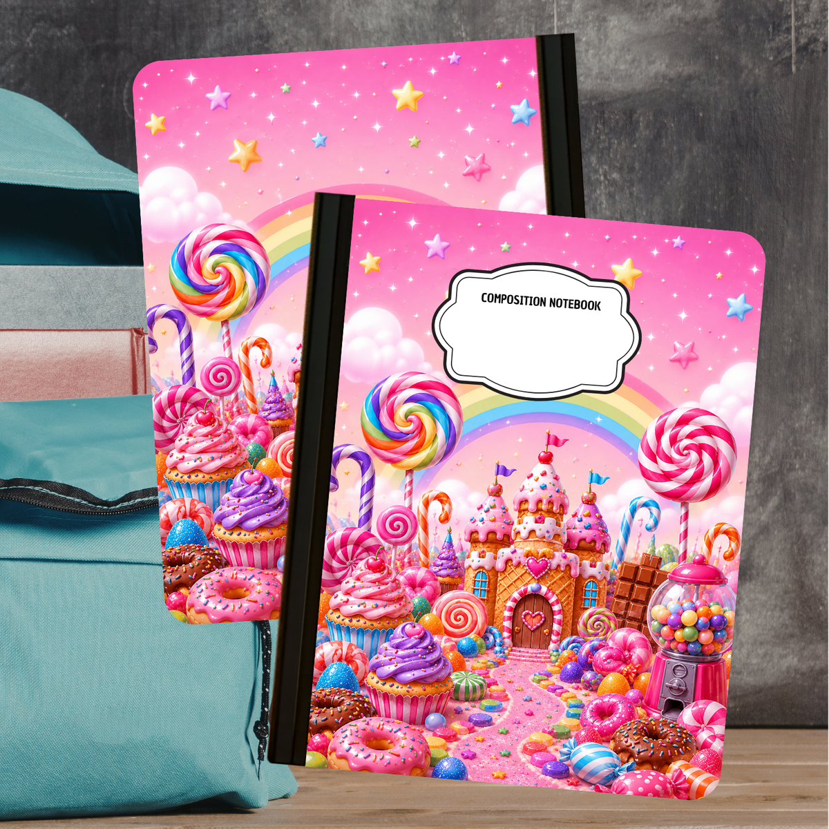 Composition Notebook - Candy Kingdom