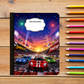 Composition Notebook - Car Racing