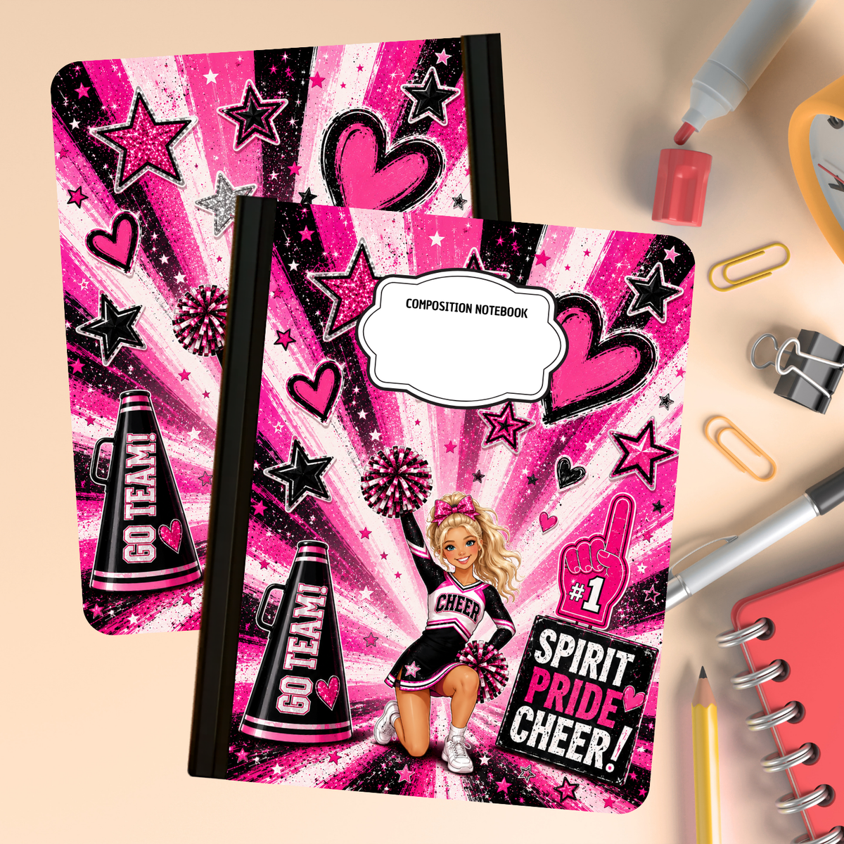 Composition Notebook - Cheer