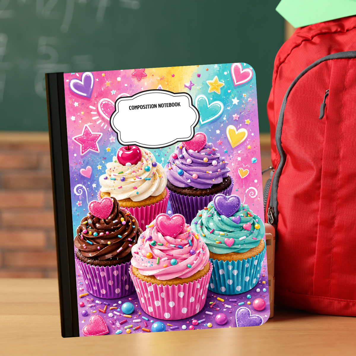 Composition Notebook - Cupcake