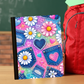 Composition Notebook - Denim and Daisies
