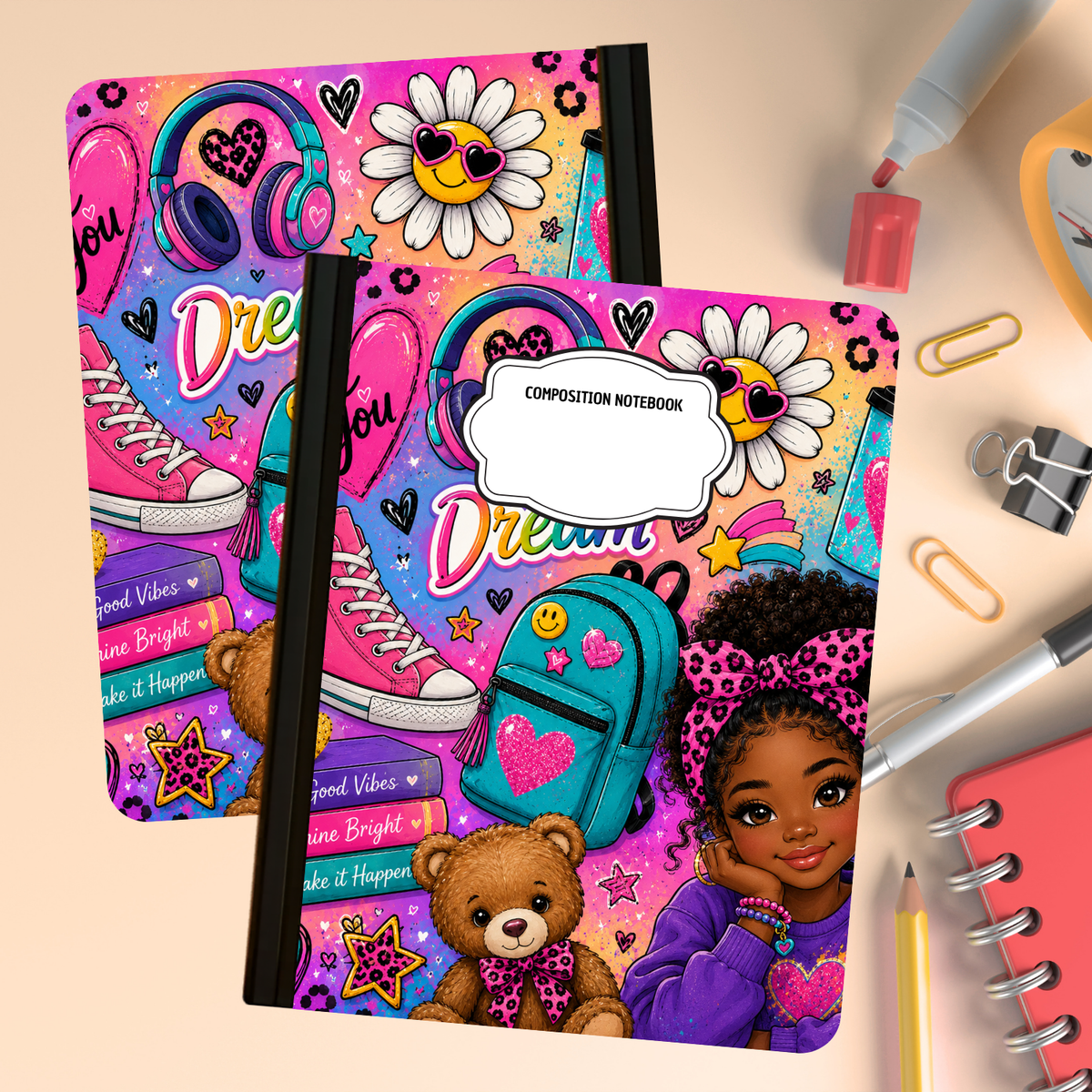 Composition Notebook - Dream Girl