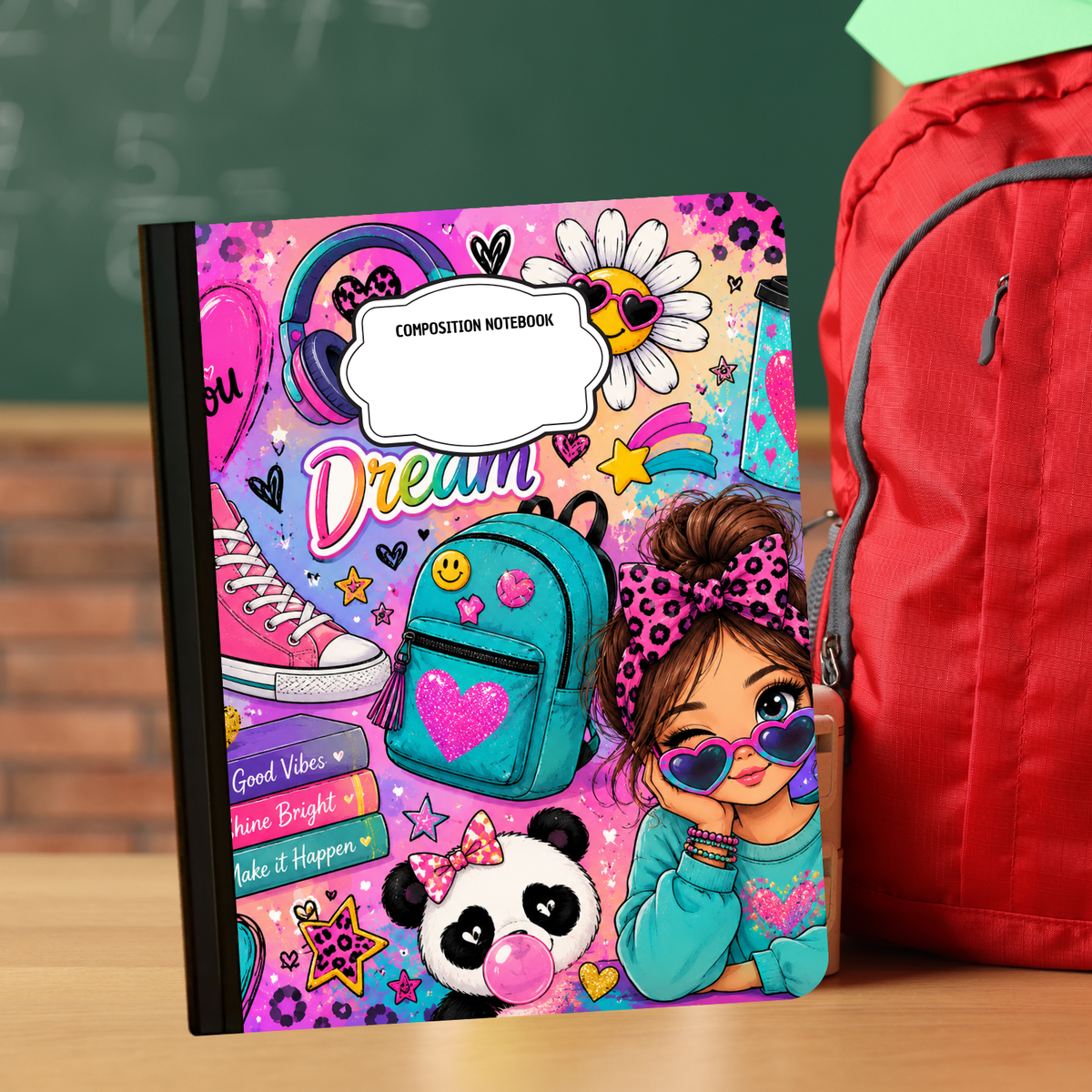 Composition Notebook - Dream Girl