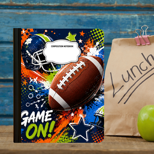 Composition Notebook - Game On