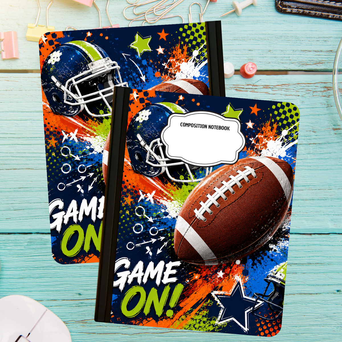 Composition Notebook - Game On