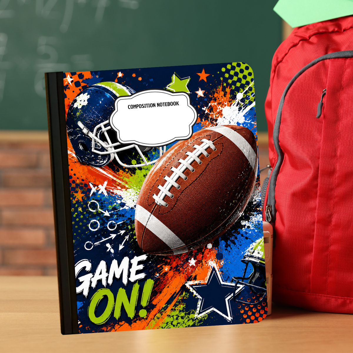 Composition Notebook - Game On