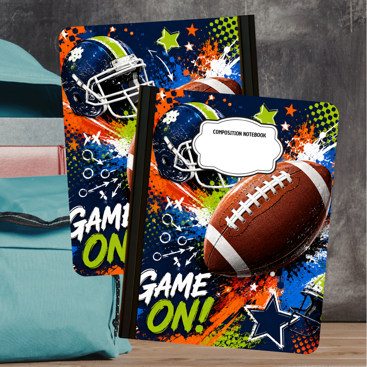 Composition Notebook - Game On