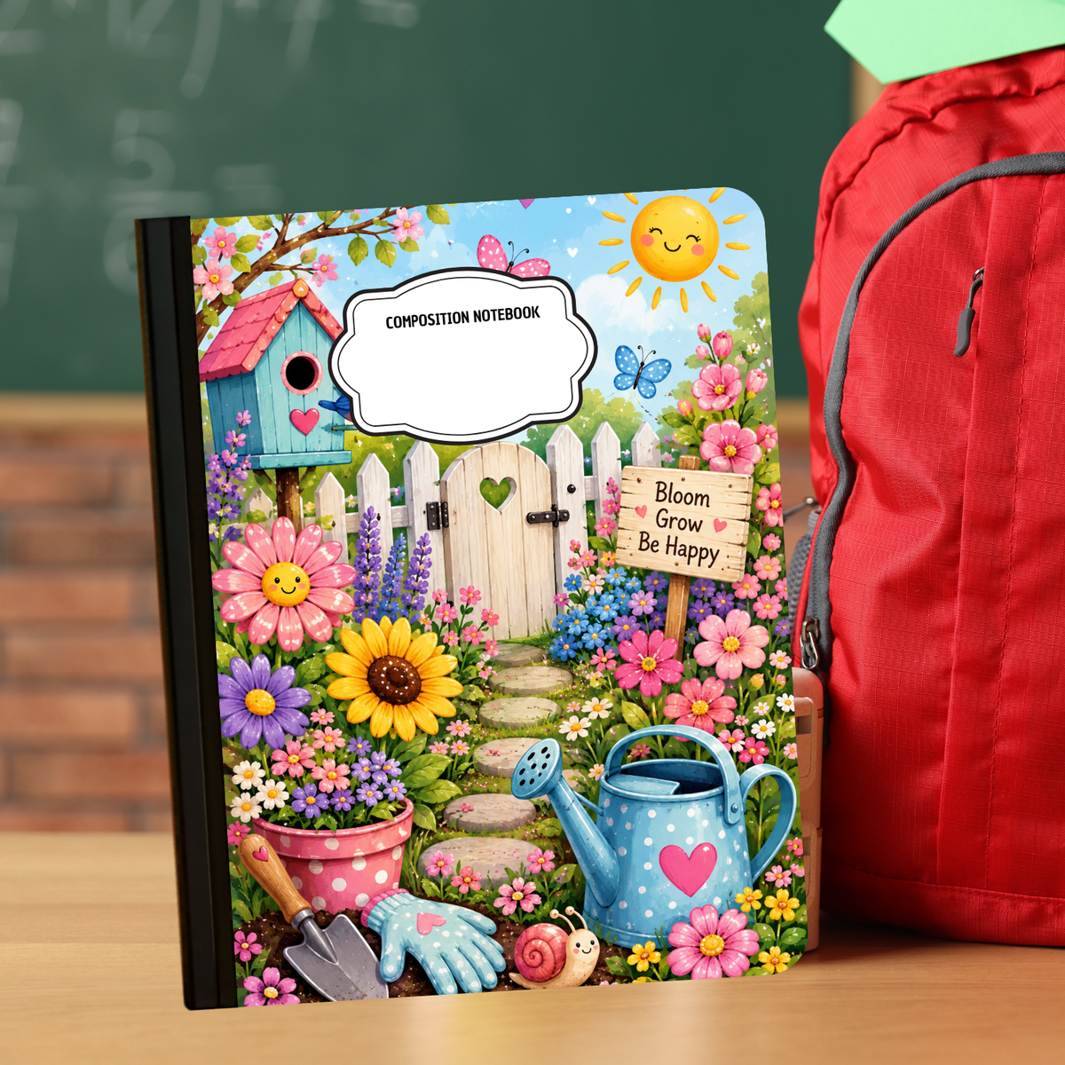 Composition Notebook - Garden Bloom