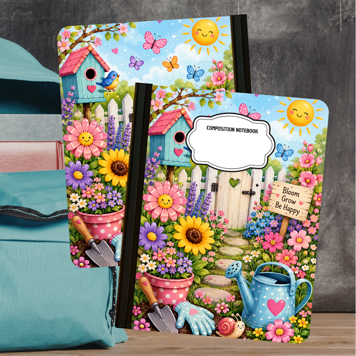 Composition Notebook - Garden Bloom