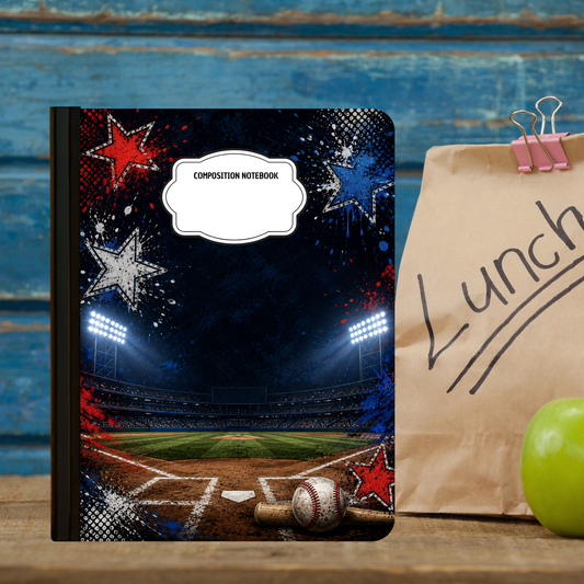 Composition Notebook - Home Run Night