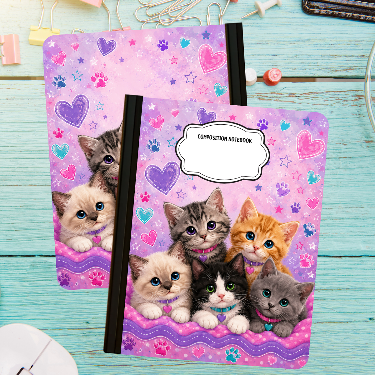 Composition Notebook - Kittens